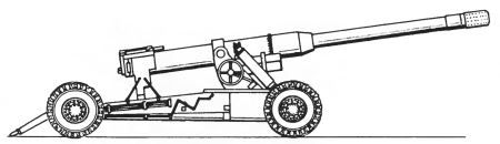 Пушка с-23 Калибр 180-мм