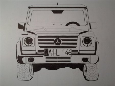 Машинки для срисовки Джипы