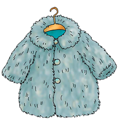 Шубка детская прозрачный фон