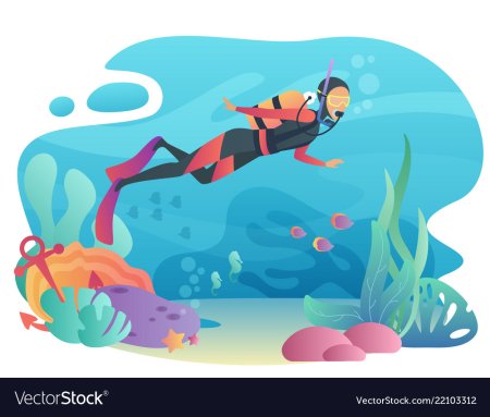 Дайвинг мультяшный