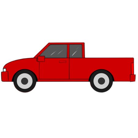 Нарисовать пикап