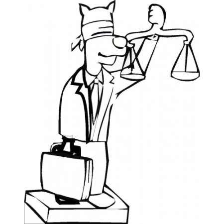 Юрист мультяшный