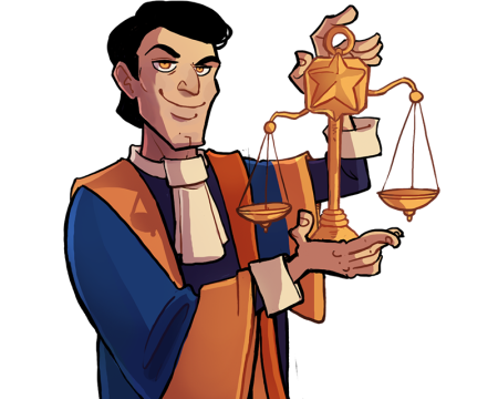 Адвокат мультяшный