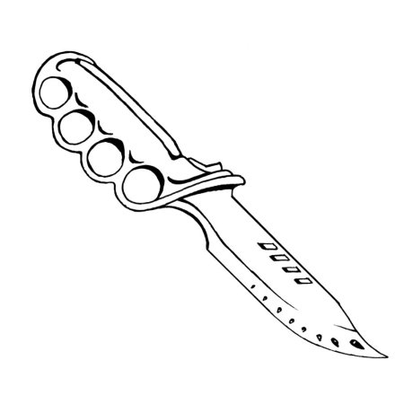 Нож картинка для детей