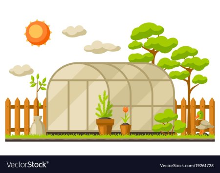 Теплица мультяшная