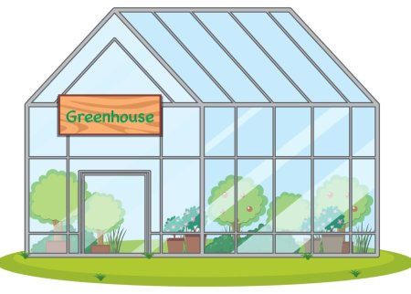 Нарисовать теплицу