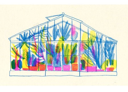 Теплица раскраска