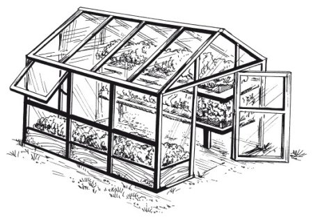 Макет теплицы для детского сада