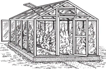 Теплица раскраска