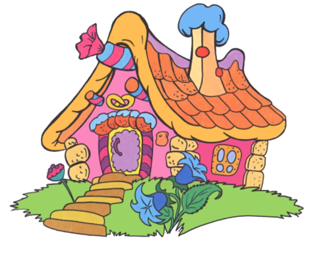 Деревянная изба для детей