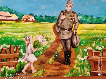 Детские рисунки о войне и победе