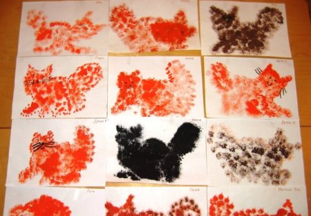 Нетрадиционное рисование в средней группе