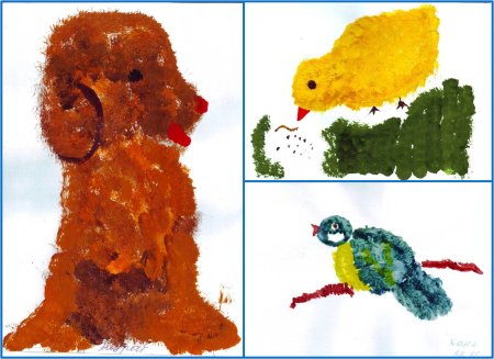 Рисование методом тычка