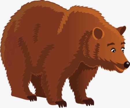 Рисование белый медведь и Северное сияние