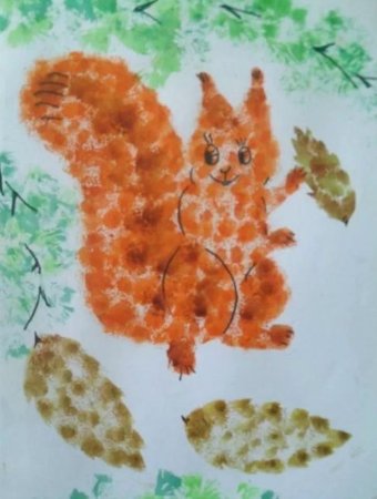 Рисование нетрадиционными техниками в детском саду