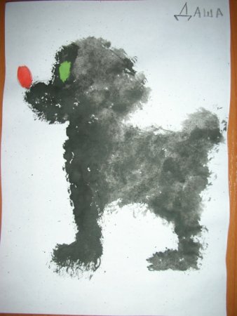 Рисование методом тычка