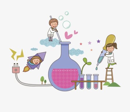 Клипарт опыты и эксперименты