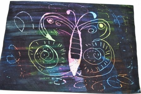 Граттаж процарапывание