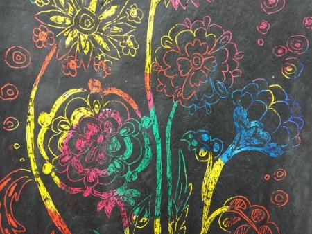 Граттаж техника рисования