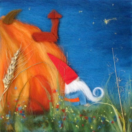 Сказочные работы из шерсти