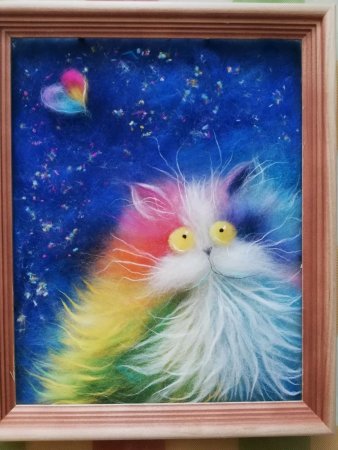 Коты английской художницы Ким Хаскинс