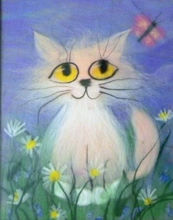 Шерстяная акварель для детей