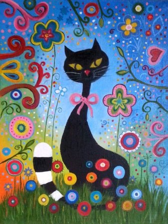 Карла Жерар коты