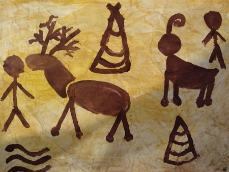 Примитивные рисунки для детей