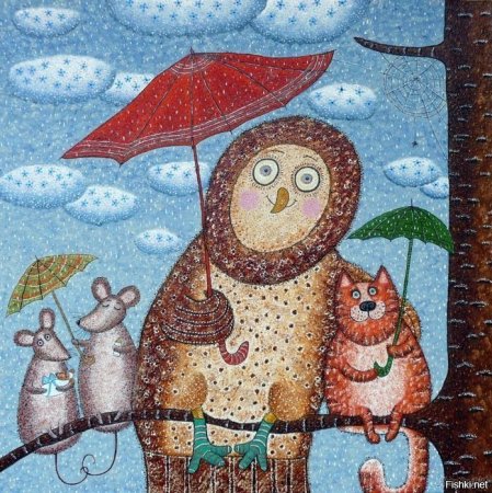 Елена Лазарева наивная живопись