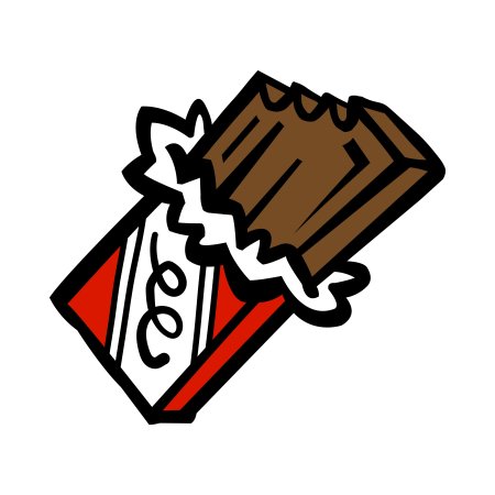 Мультяшная шоколадка