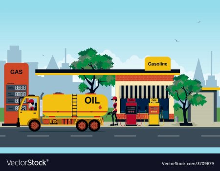 Нарисовать заправку