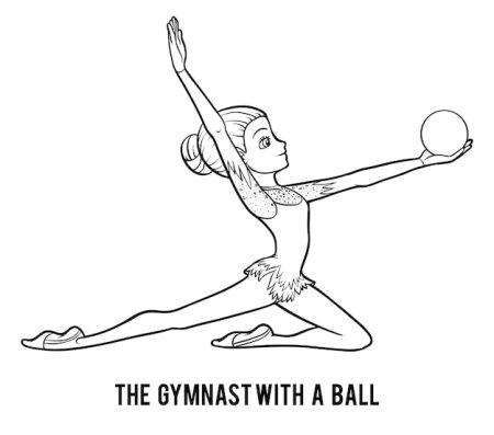 Нарисовать шпагат