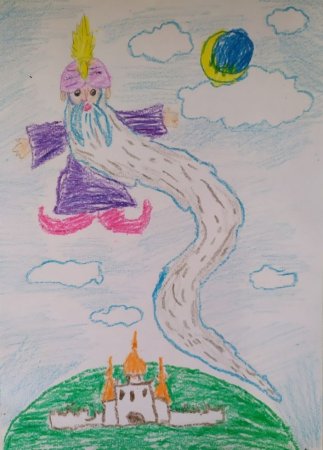 Нарисовать Черномора