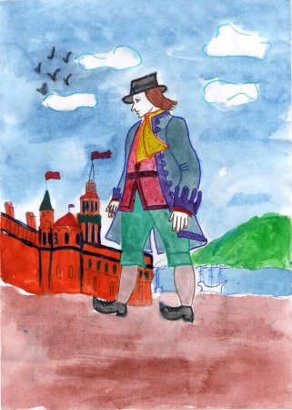 Гулливер рисунок