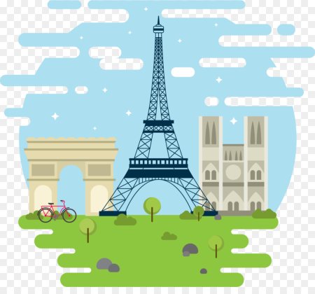 Детские рисунки на тему Франция