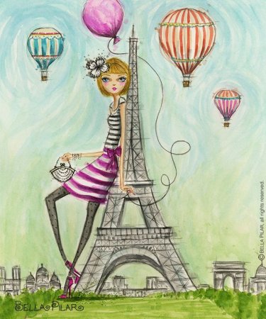 Франция раскраска