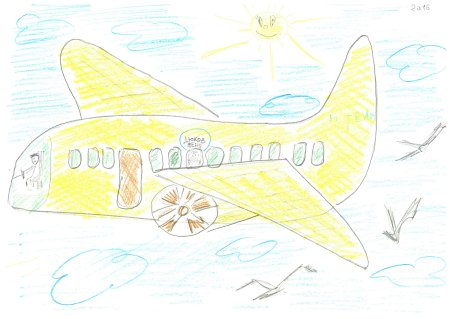 Здание аэропорта для детей