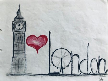 Достопримечательности Лондона для срисовки