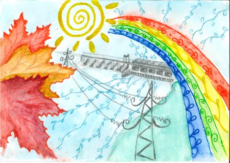 Изображение Волжского каскада Волжская ГЭС