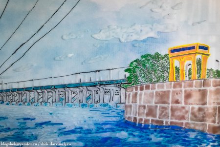 ГЭС рисование с детьми