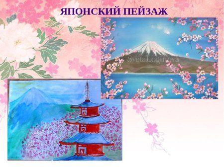 Рисунок на тему Япония