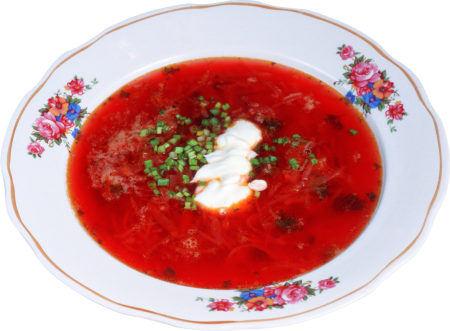 Борщ для детей