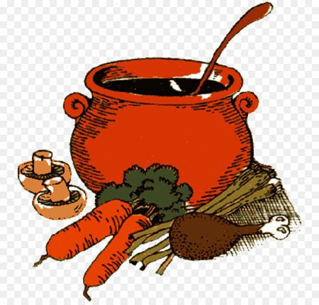 Чугунок с едой рисунки