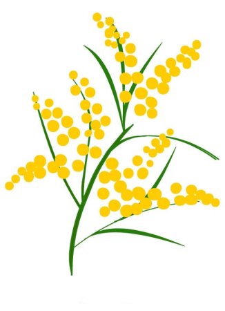 Цветы пальчиковыми красками