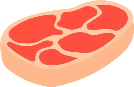 Мясо мультяшное