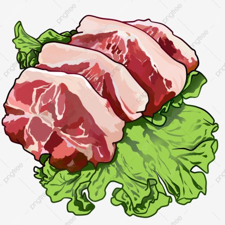 Мясо мультяшное