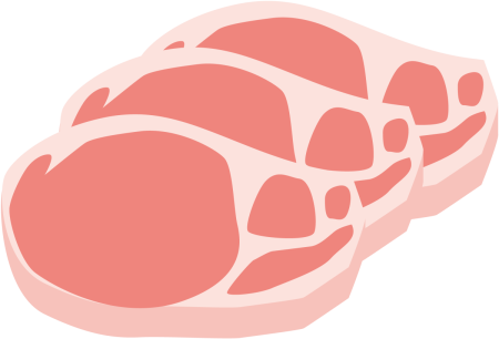 Нарисовать кусок мяса