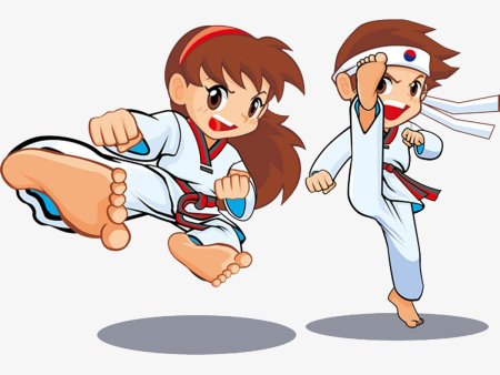 Карате мультяшки