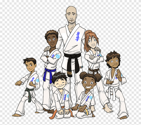 Тренер по каратэ с детьми