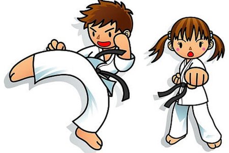 Мультяшные каратисты